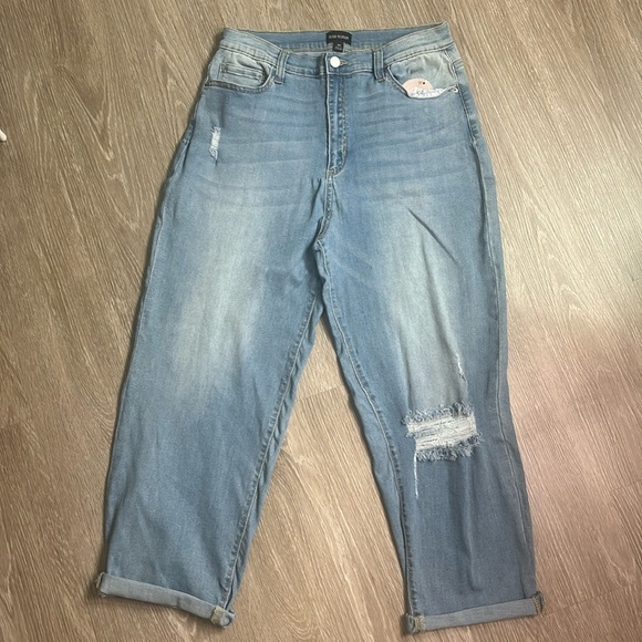 Denim - Denim boyfriend jeans